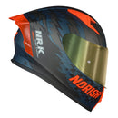 CAPACETE NORISK FLOW DAYTONA AZUL FOSCO