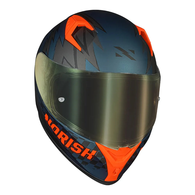 CAPACETE NORISK FLOW DAYTONA AZUL FOSCO