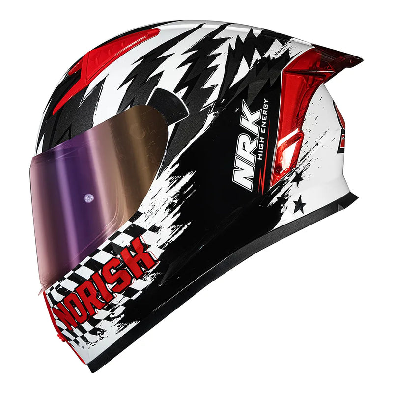 CAPACETE NORISK FLOW DAYTONA BRANCO