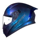 CAPACETE NORISK FLOW MONOCOLOR AZUL