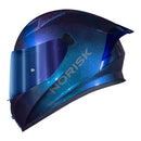 CAPACETE NORISK FLOW MONOCOLOR AZUL