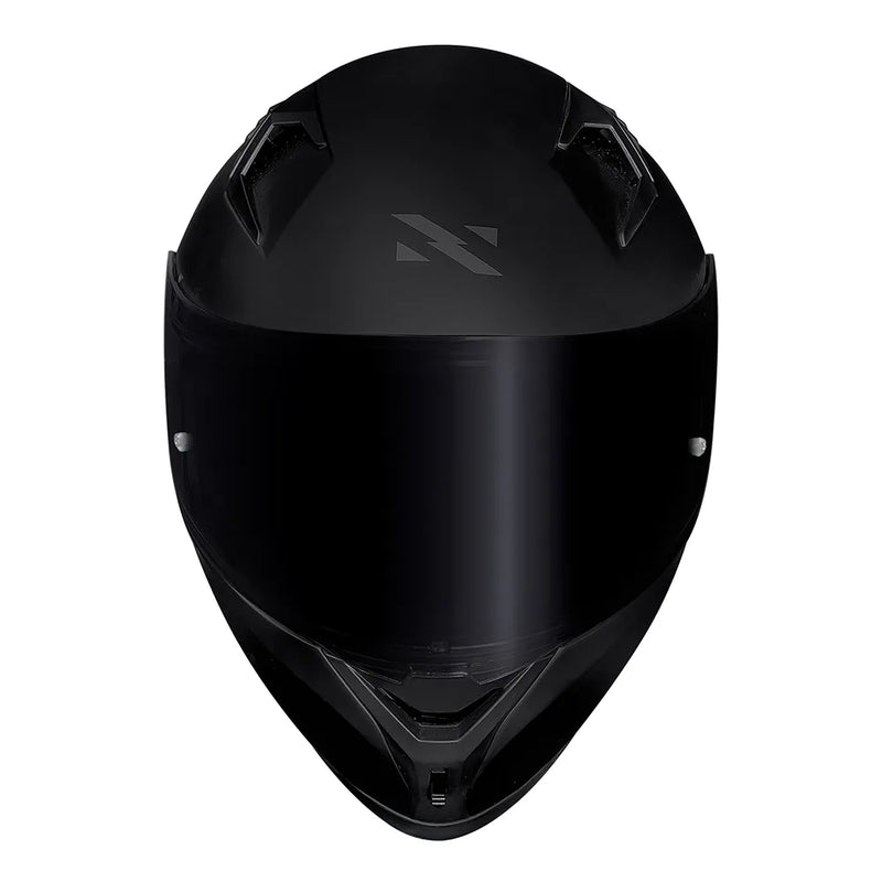 CAPACETE NORISK FLOW MONOCOLOR PRETO FOSCO
