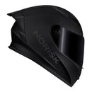CAPACETE NORISK FLOW MONOCOLOR PRETO FOSCO
