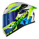 CAPACETE NORISK FLOW ROBOT AMARELO