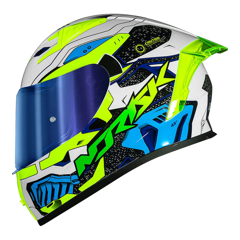 CAPACETE NORISK FLOW ROBOT AMARELO