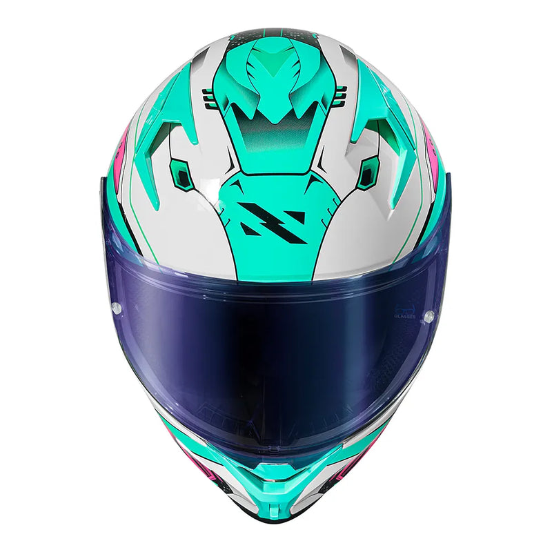 CAPACETE NORISK FLOW ROBOT BRANCO