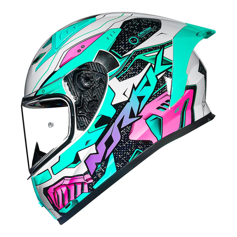 CAPACETE NORISK FLOW ROBOT BRANCO