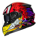 CAPACETE NORISK SOUL LOKO VERMELHO