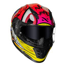 CAPACETE NORISK SOUL LOKO VERMELHO