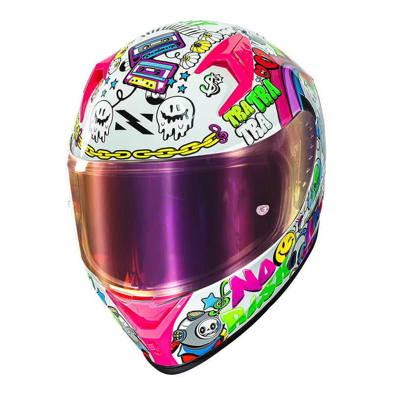 CAPACETE NORISK FLOW TRAP BRANCO