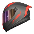 CAPACETE NORISK FLOW MONOCOLOR TITANIUM
