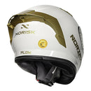 CAPACETE NORISK FLOW MONOCOLOR BRANCO SPECIAL
