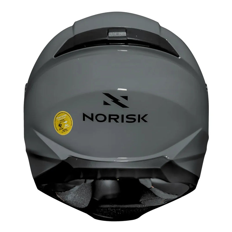CAPACETE NORISK RAZOR MONOCOLOR NARDO CINZA