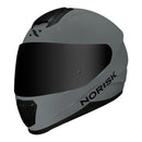 CAPACETE NORISK RAZOR MONOCOLOR NARDO CINZA