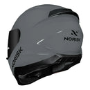 CAPACETE NORISK RAZOR MONOCOLOR NARDO CINZA
